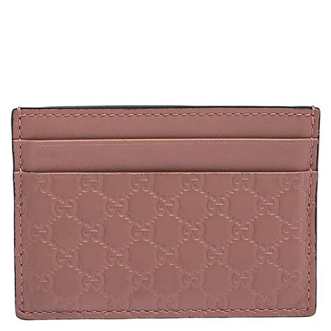 card holder womens gucci|Gucci microguccissima card holder.